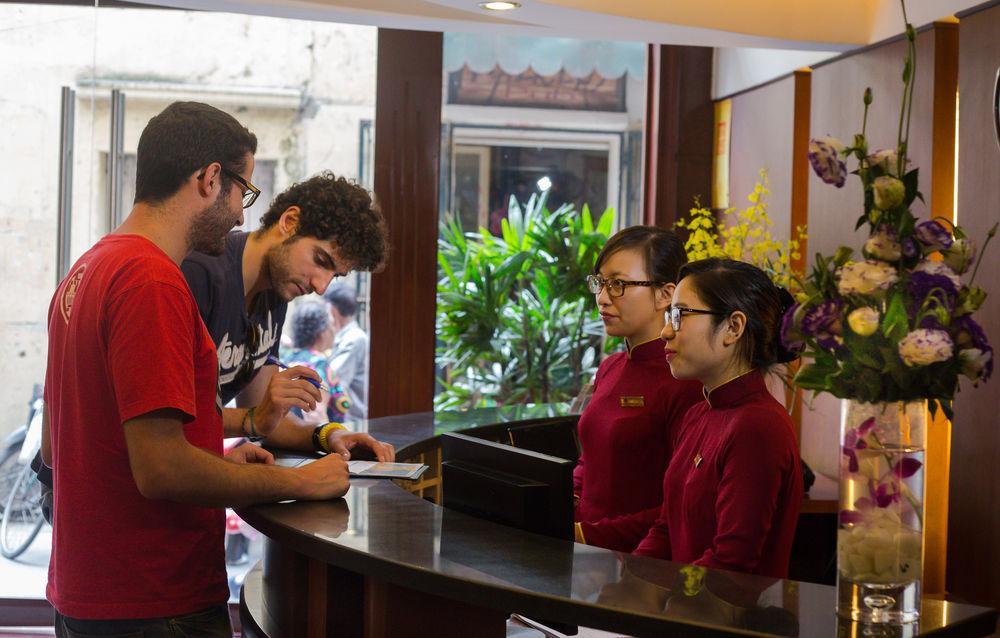 Eliana Ruby Hotel & Travel Hanoi Exterior foto
