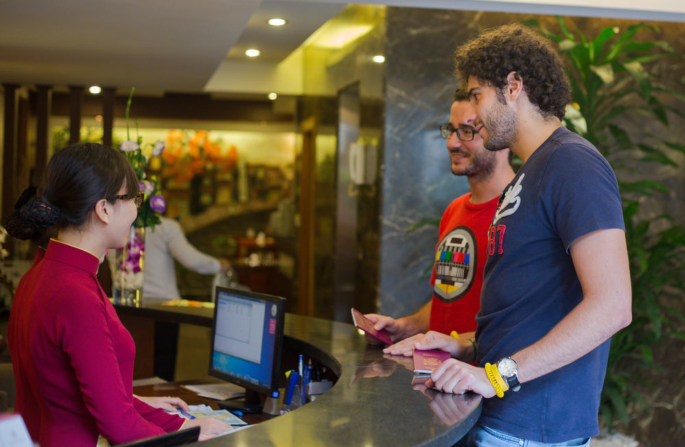 Eliana Ruby Hotel & Travel Hanoi Exterior foto