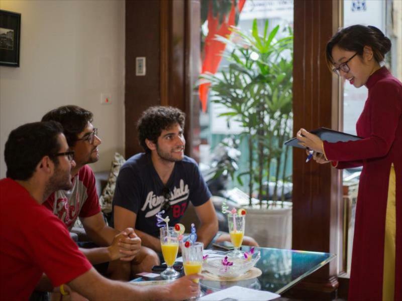 Eliana Ruby Hotel & Travel Hanoi Exterior foto